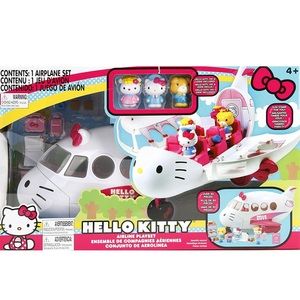 Hello Kitty Jet Plane Play Set ✈️💕